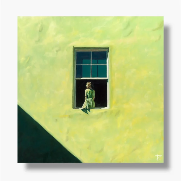 green wall