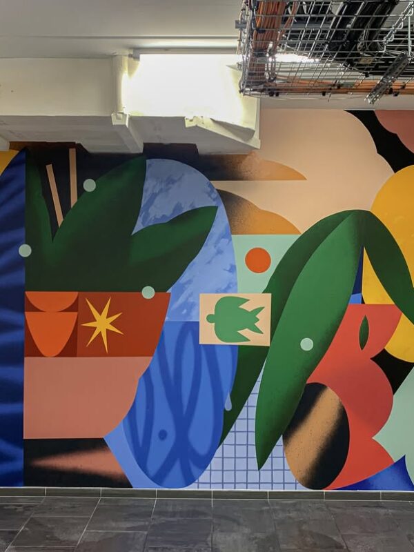 fresque murale
