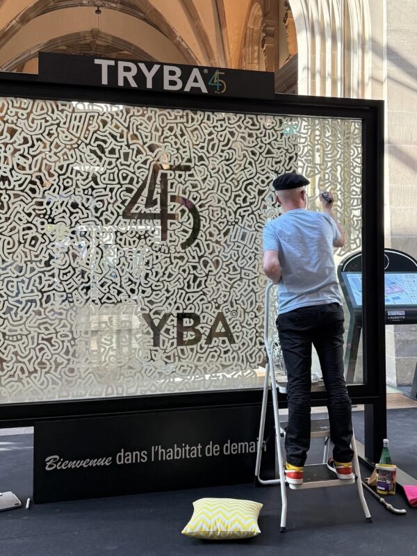 fresque murale