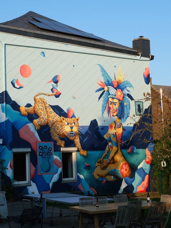 fresque murale