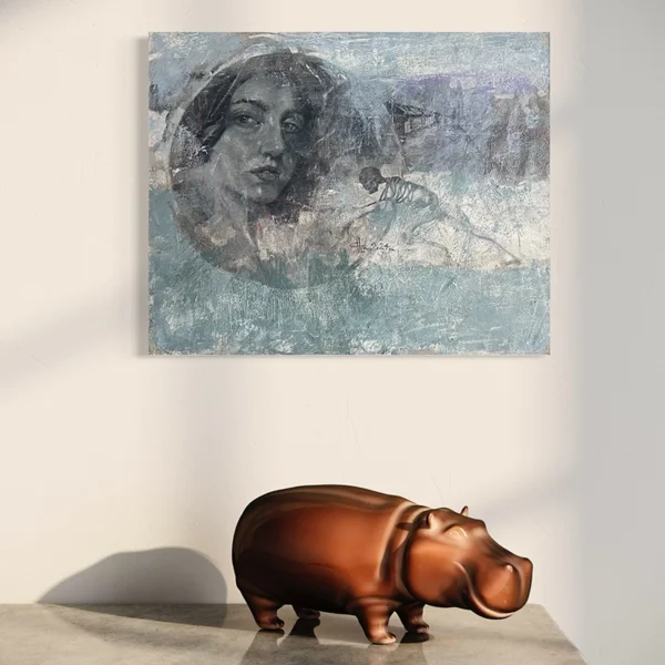 Le visage derrière le verre