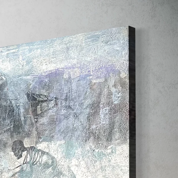 Le visage derrière le verre