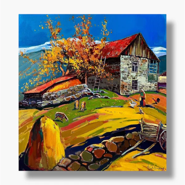 Paysage par M. Chatinyan