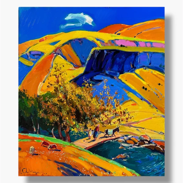 Paysage par M. Chatinyan