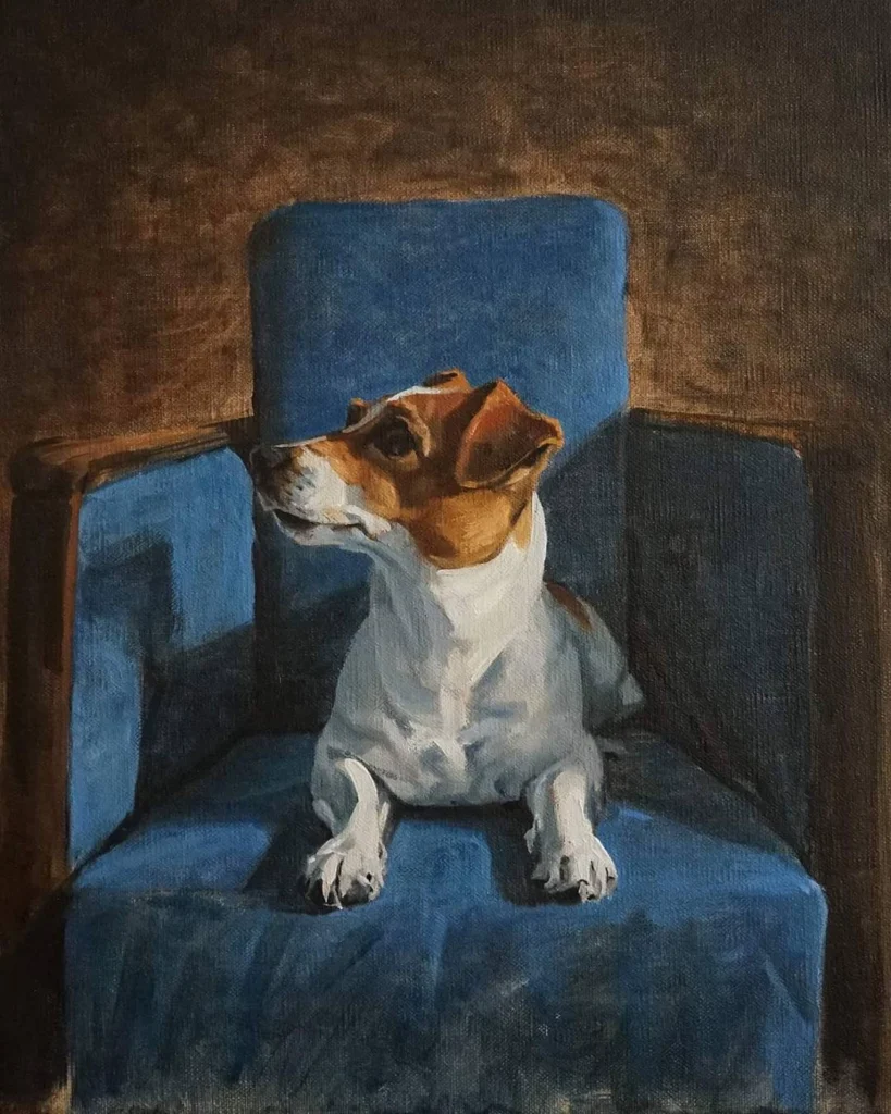 portrait chien personnalisé